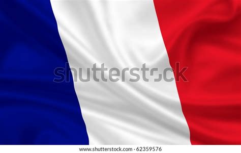 Fahne Flagge Frankreich Stock Illustration 62359576