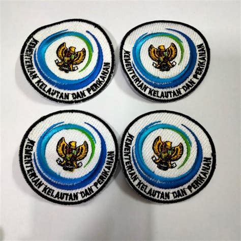 Jual Atribut Emblem Logo Bordir Kkp Shopee Indonesia