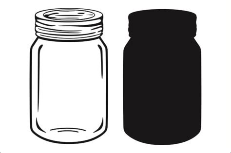 Moonshine Mason Jar Clip Art