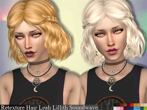 Retexture Hair Leah Lillith Soundwave By Genius666 At Tsr Sims 4 Updates