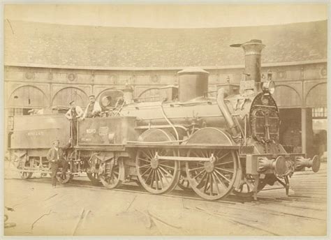 Vintage Photos Of French Northern Railway Locomotives From The 1880s