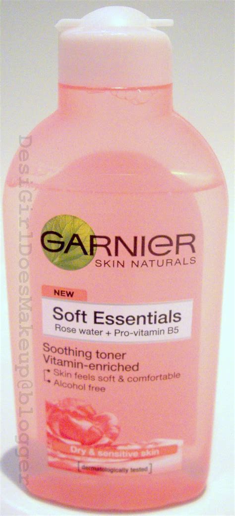 Pour 2 tablespoons of rose water into a spray bottle. Desi Girl Does Makeup: Garnier Soft Essentials Rose Water ...
