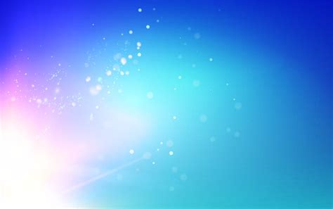Free Vector Blue Sky And Abstract Light Flash Background