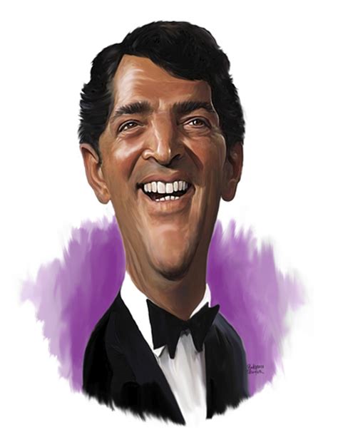 Dean Martin By Rocksaw Famous People Cartoon Toonpool