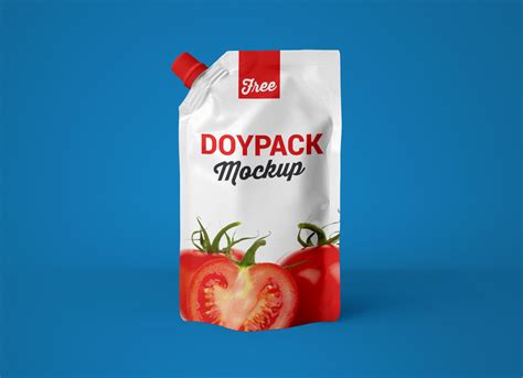 Free 1084 Detergent Pouch Mockup Yellowimages Mockups