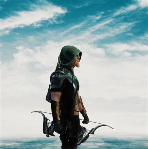 Josh Dallas As Green Arrow Dc Comics Artwork