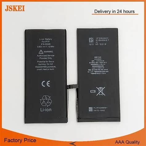 10pcslot Brand New Phone Battery For Iphone 7plus 7p 2900mah Inner Li