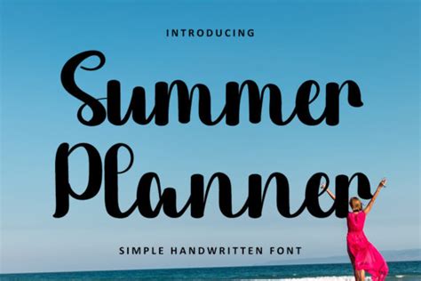 Summer Planner Font By Inermedia Studio · Creative Fabrica