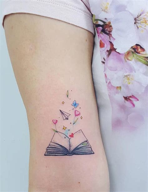 Creative Book Tattoo Ideas 📖 📖 📖 Book Tattoo Book Tattoo Ideas