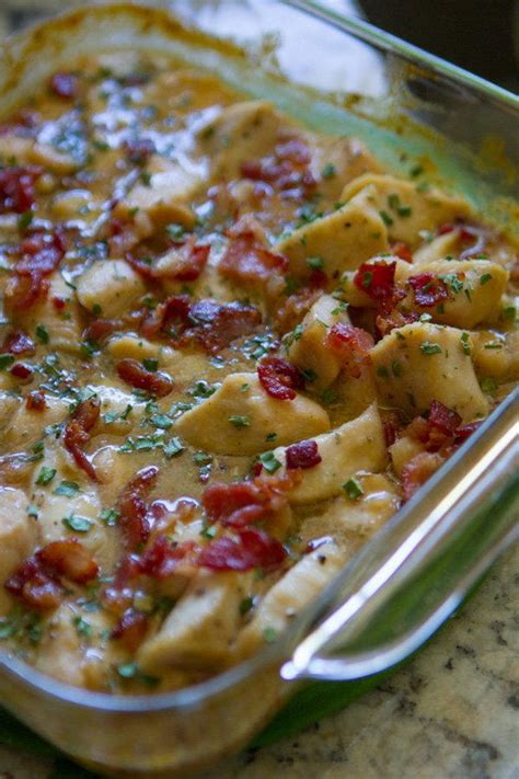 A cookbook ,' (affiliate link) how to make this baked mustard chicken. Chicken Bacon Honey Mustard Bake | FaveSouthernRecipes.com