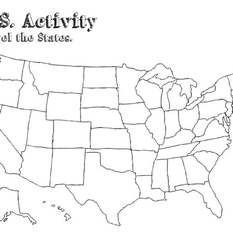 Blank United States Map Worksheets Map Worksheets United States Map Images And Photos Finder
