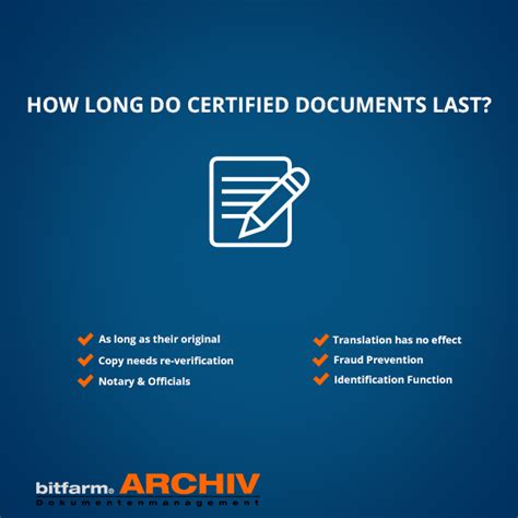 Validity Period Of Certified Documents And Copies How Long Do They Last