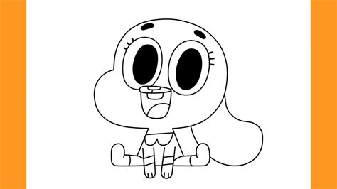 How To Draw Anais Watterson The Amazing World Of Gumball Youtube