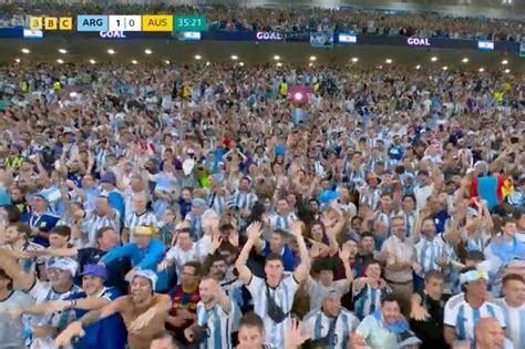 Argentine Fans Spotted Bowing Towards God Like Figure Lionel Messi