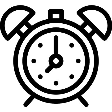 Alarm Clock Time And Date Vector Svg Icon Svg Repo