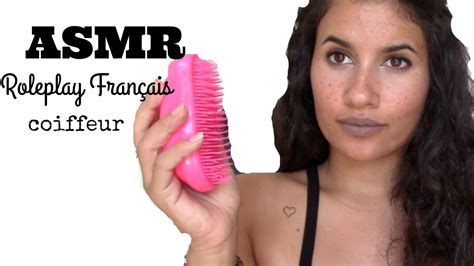 ASMR FRENCH - ROLEPLAY COIFFEUR / HAIRCUT - YouTube
