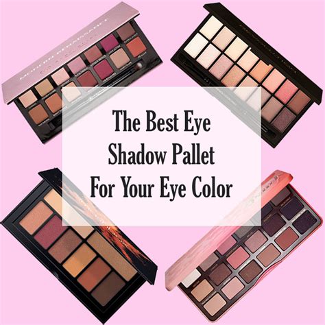 The Best Eye Shadow Pallet For Your Eye Color One Pot Slop