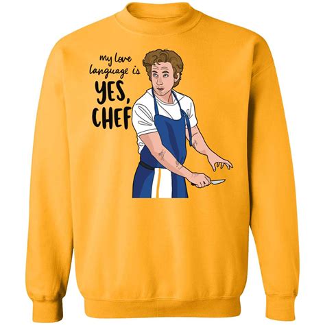 Yes Chef The Bear Love Hoodie