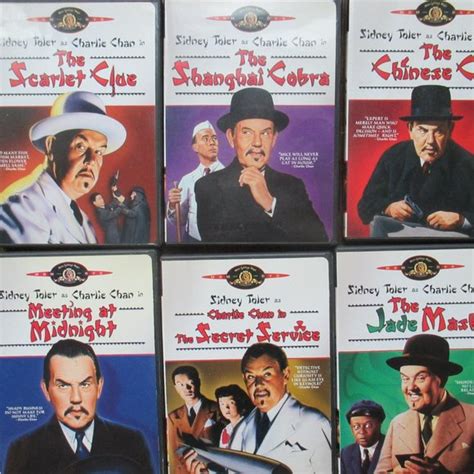 Mgm Media Charlie Chan Dvd Collection 6 Detective Movies From The
