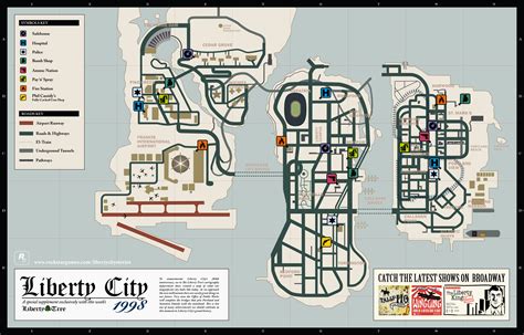 Карты Gta Liberty City Stories