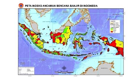 Persebaran Wilayah Rawan Bencana Alam Di Indonesia Oleh