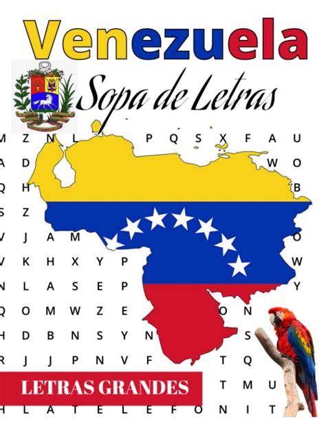 Venezuela Sopa De Letras Divertida Sopa De Letras Con Imágenes E