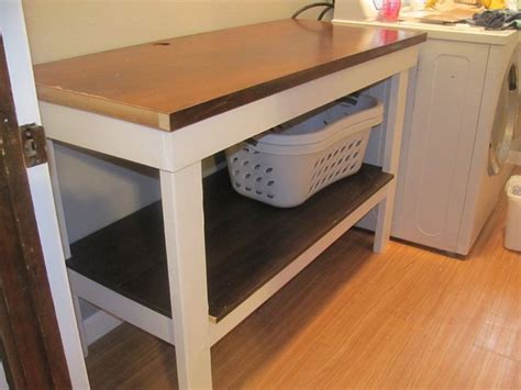 See more ideas about folding desk, folding walls, fold down desk. Laundry Room Table | Laundry rooms, Laundry and Room