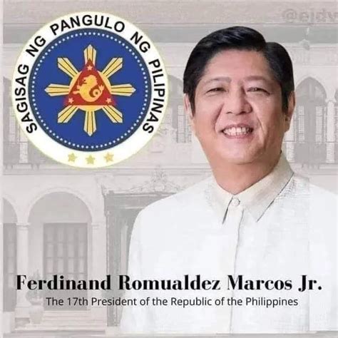 Congratulations President Ferdinand Romualdez Marcos Tagean Tallano Jr Duke Of Maharlika