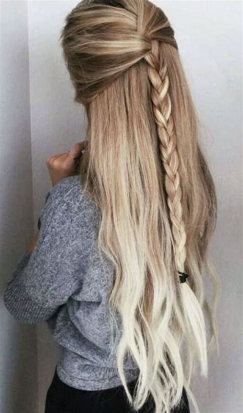 Cute Simple Party Hairstyles For Long Thick Hair For School Beauty