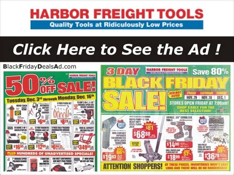 Harbor Freight Black Friday 2023 Deals Get Exciting Offers On Products Black Friday Harbor