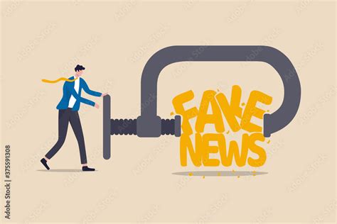 Stop Fake News And Misinformation Spreading On Internet And Media