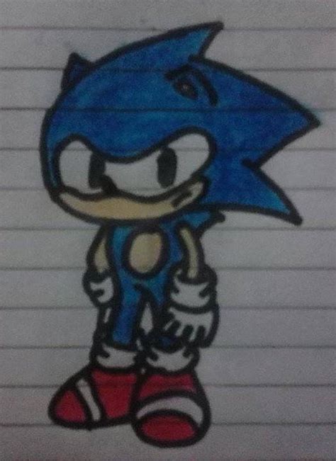 Classic Sonic By Axl Universe On Deviantart