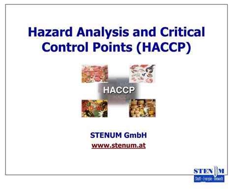 Design And Application Of Hazard Analysis Critical Control Point My