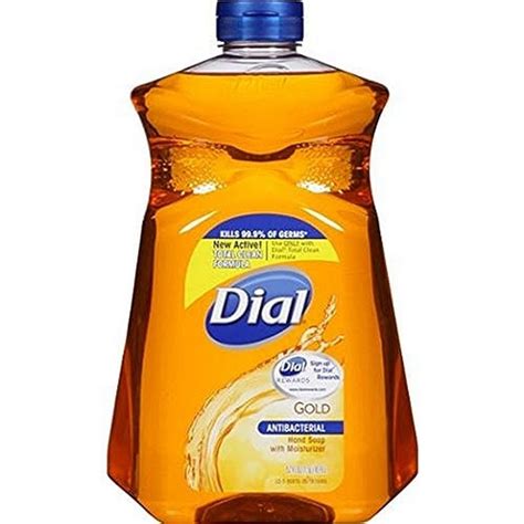 Dial Antibacterial Liquid Hand Soap Refill Gold 52 Ounce