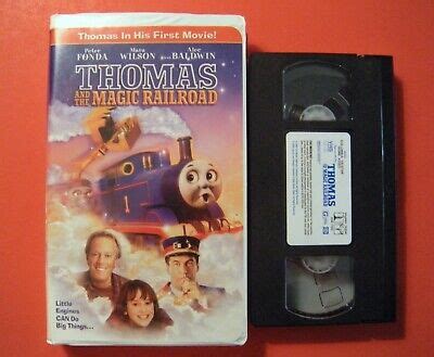 Thomas And The Magic Railroad VHS Video Tape Clamshell 2000 Paper Label