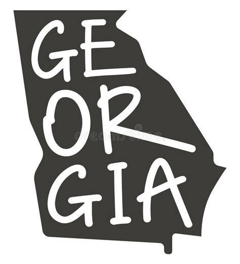 Georgia State Logo Stock Illustrations 798 Georgia State Logo Stock