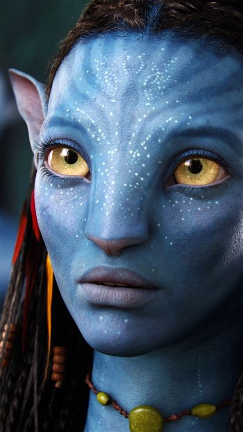Avatar Wallpaper Blue Face