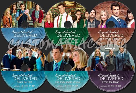 Signed Sealed And Delivered The Complete Series Volume 1 Dvd Label