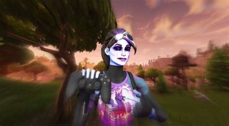 Dark Bomber Holding Ps Controller Gaming Wallpapers Fortnite Dark