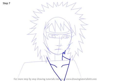 How To Draw Kiba Inuzuka From Naruto Naruto Step By Step