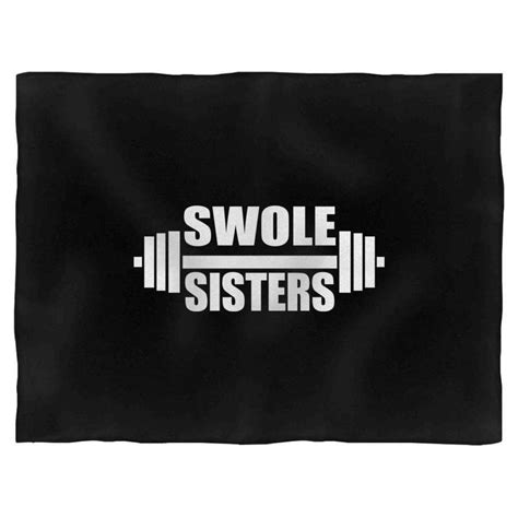 Swole Sisters Best Friends Gym Workout Fitness Funny Workout Training Sweat Together Stay