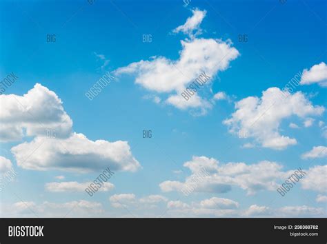 Light Blue Sky With Clouds