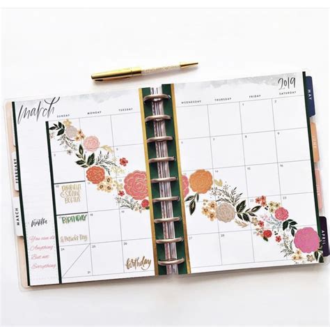 Pin By 2nd Chances Boutique On Happy Planner Layouts Happy Planner