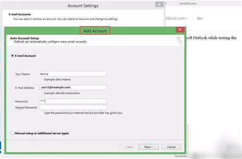 > outlook it pro discussions. Help How to change an email account in Outlook 2016 ...