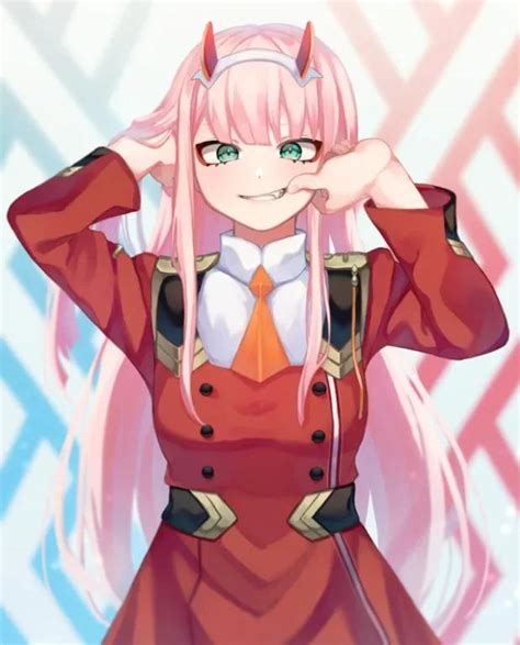Happy Zero Two Here Is A Cute Picture For Yall Rdarlinginthefranxx