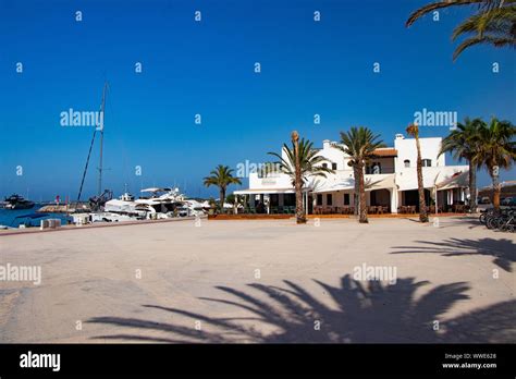 The Port Ibiza From Island Ibiza Stock Photo Alamy
