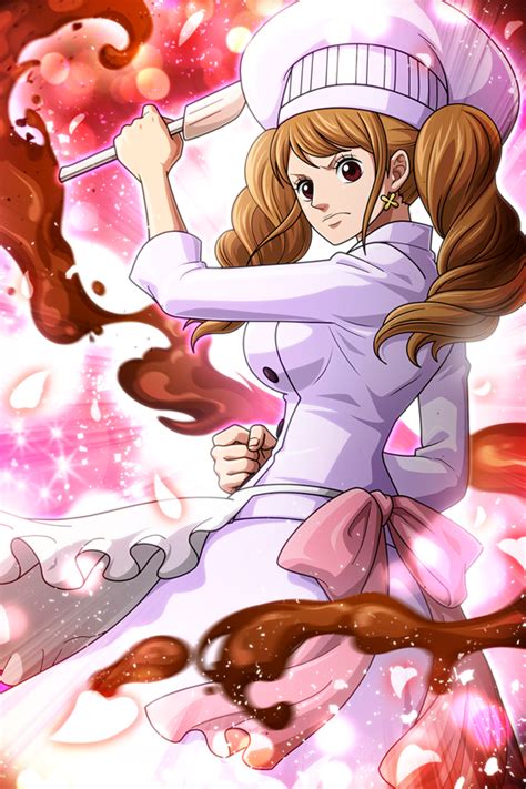Charlotte Pudding One Piece Official Art 1girl Breasts Brown Eyes