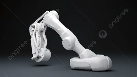 흰색 로봇 팔 3d 렌더링된 이미지 기계 팔 로봇 팔 산업용 로봇 배경 일러스트 및 사진 무료 다운로드 Pngtree