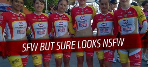 This Colombian Women S Cycling Team Uniform Looks Pretty Um Naked My