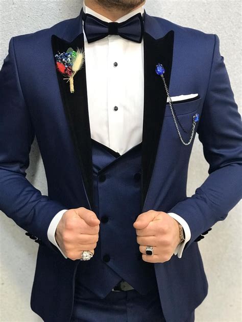 collection spring summer 2020 product slim fit tuxedo color code blue size 46 48 50 52 54